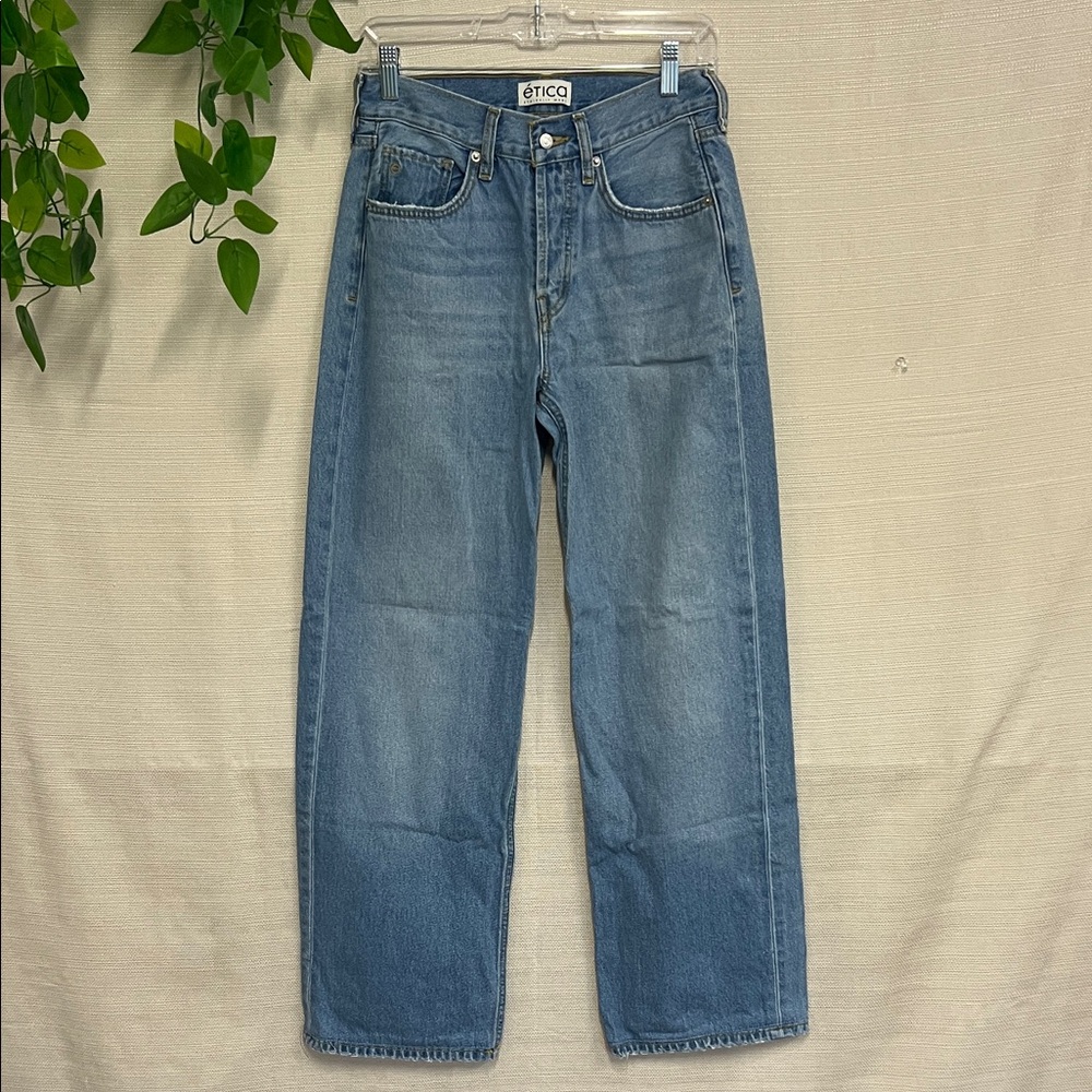 Etica Men's Classic Denim Straight Jeans